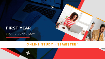 First Year – Semester 1